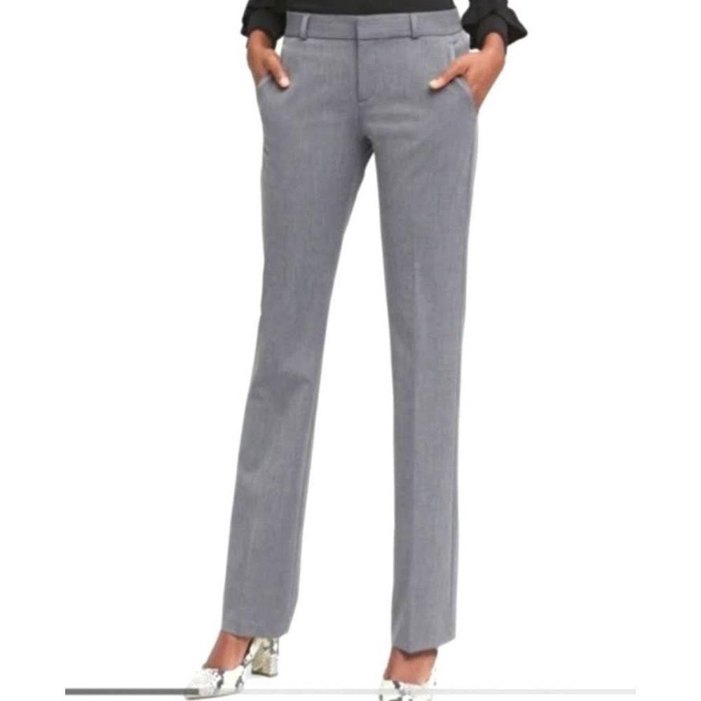 Banana republic Jackson fit grey wide leg pant 12p